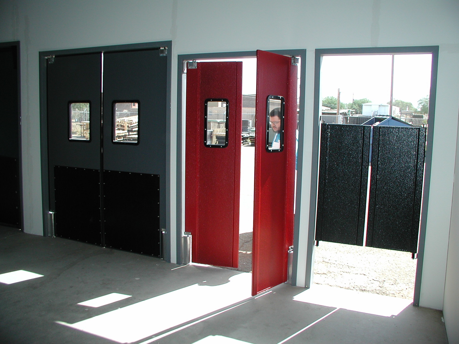 Dual Swing Door
