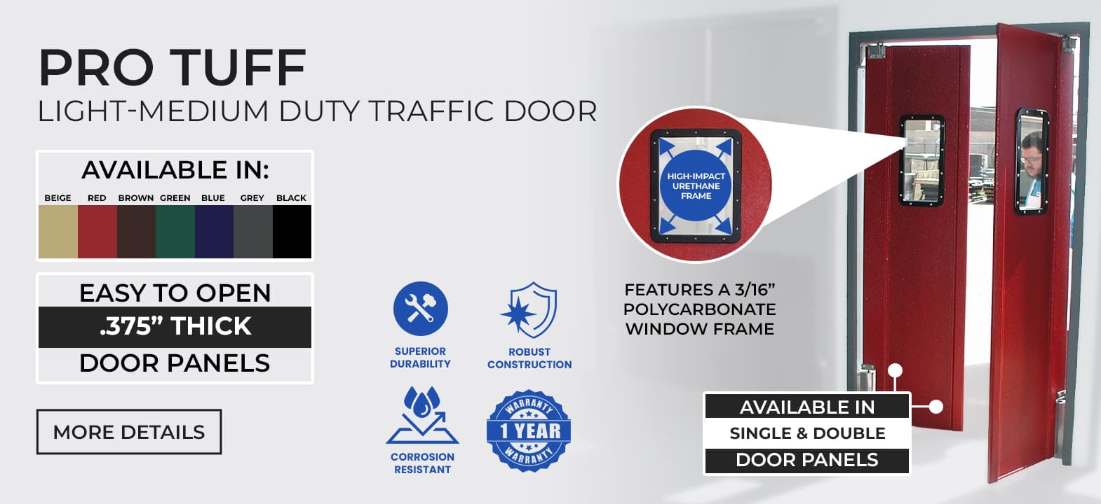 Pro Tuff Traffic Doors