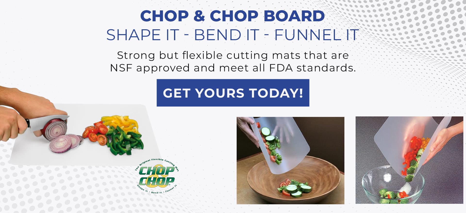 Chop & Chop Flexible Cutting Mats Slide