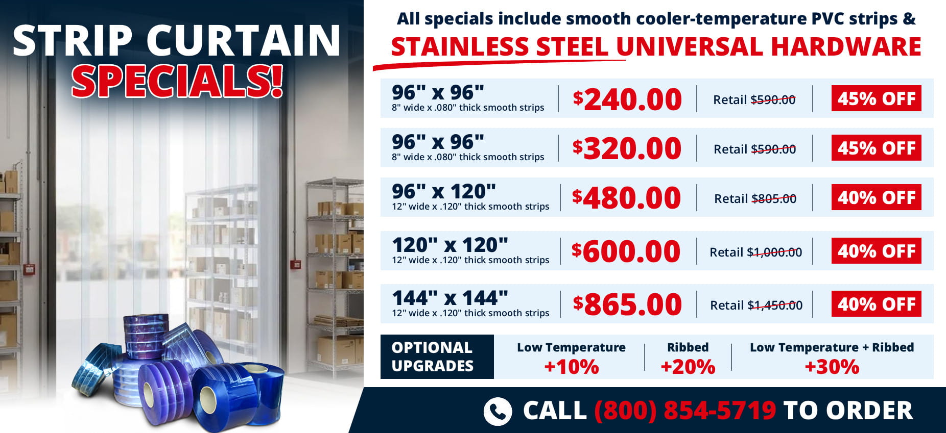 PVC Strip Curtains