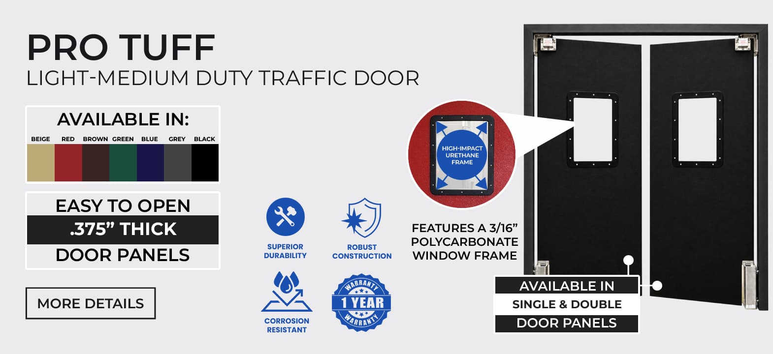 Pro Tuff Traffic Doors